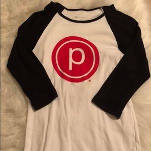 Pure Barre baseball tee